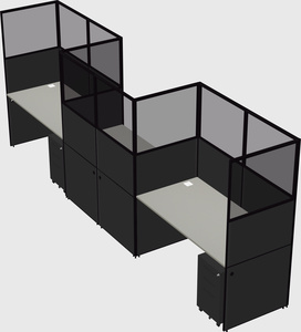 Rectangular cubicles