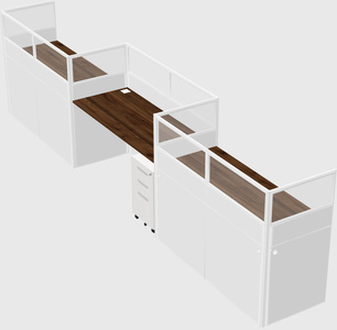 Rectangular cubicles