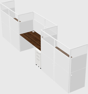 Rectangular cubicles