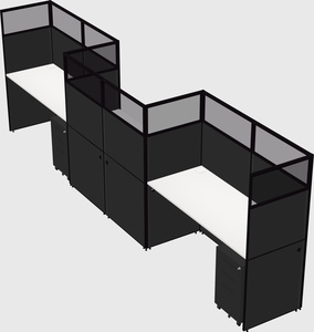 Rectangular cubicles