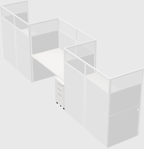 Rectangular cubicles