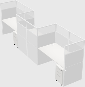 Rectangular cubicles