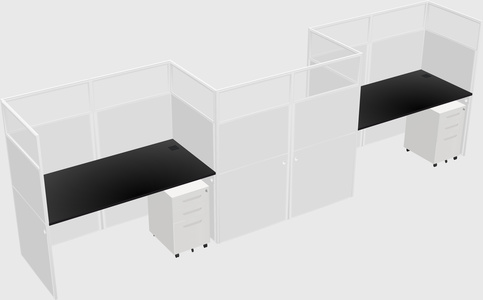 Cabines rectangulaires