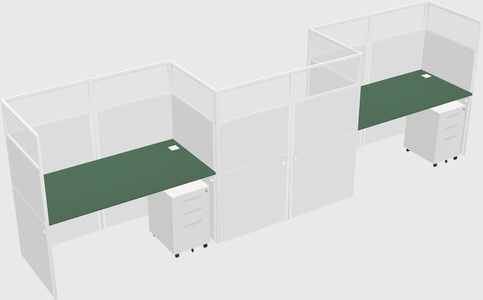 Rectangular cubicles