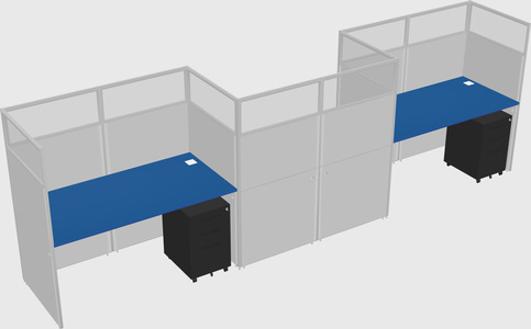 Rectangular cubicles