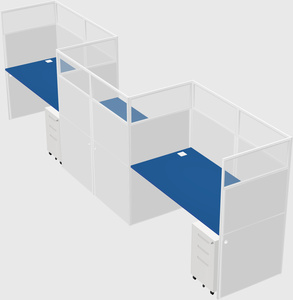 Rectangular cubicles