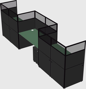 Rectangular cubicles