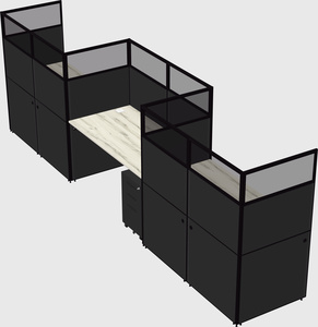 Rectangular cubicles