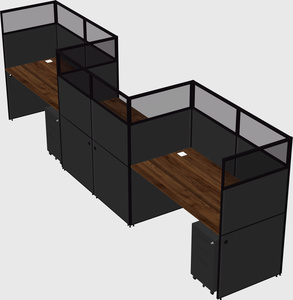 Rectangular cubicles