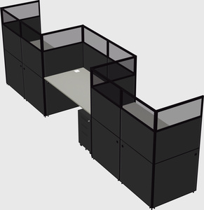Rectangular cubicles