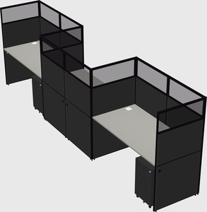 Rectangular cubicles