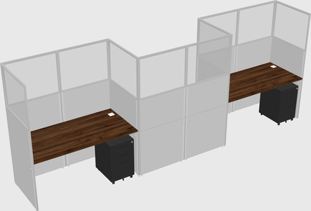 Rectangular cubicles
