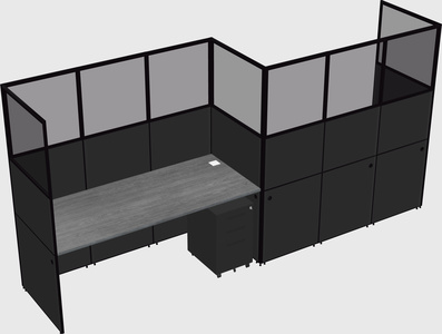 Rectangular cubicles