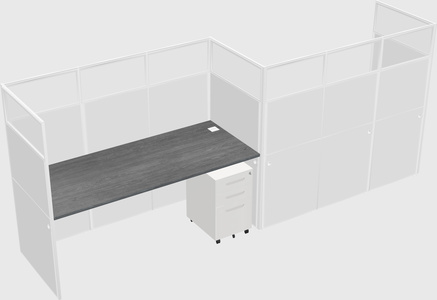 Rectangular cubicles