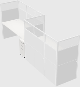 Rectangular cubicles
