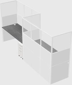 Rectangular cubicles