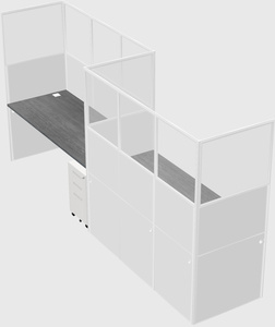 Rectangular cubicles