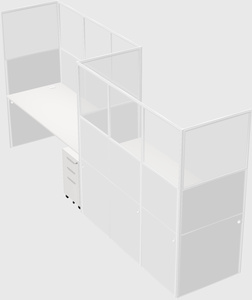 Rectangular cubicles