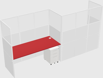 Rectangular cubicles