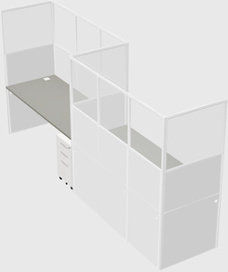 Rectangular cubicles