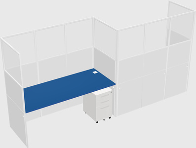Rectangular cubicles