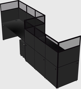Rectangular cubicles