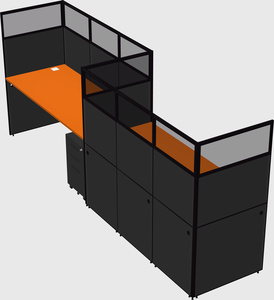 Cabines rectangulaires