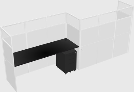 Rectangular cubicles