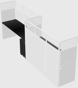 Rectangular cubicles