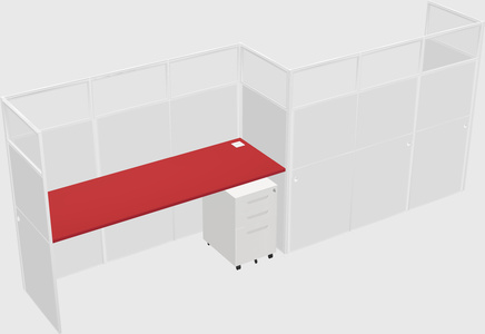Rectangular cubicles