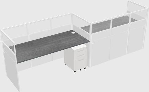 Rectangular cubicles