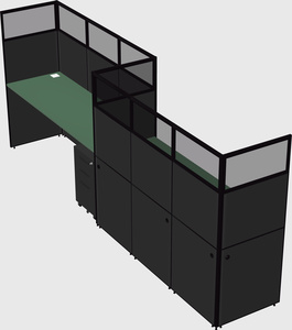 Rectangular cubicles