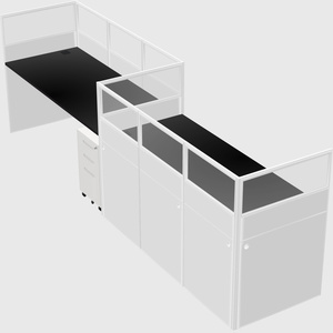 Cabines rectangulaires