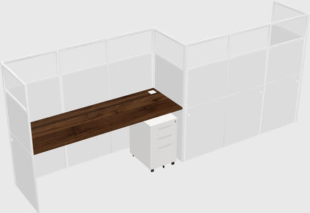 Rectangular cubicles