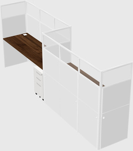 Rectangular cubicles
