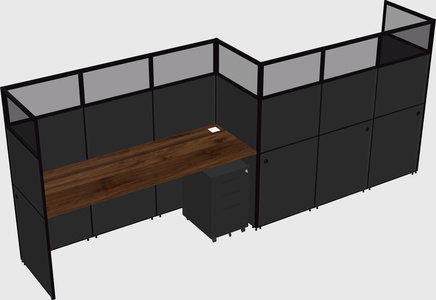 Rectangular cubicles
