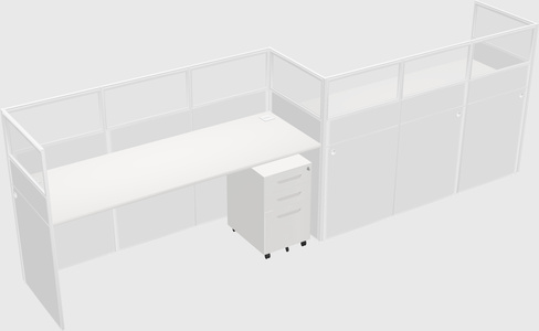 Rectangular cubicles