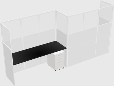 Rectangular cubicles