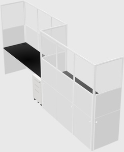 Rectangular cubicles