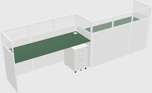 Rectangular cubicles