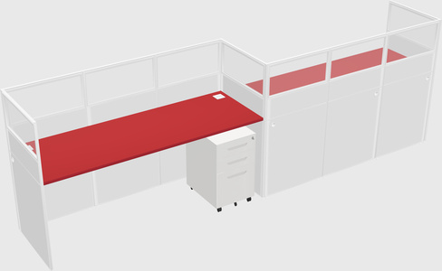 Rectangular cubicles