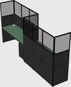 Rectangular cubicles