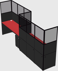Rectangular cubicles