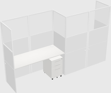 Rectangular cubicles