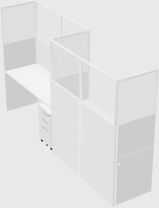 Rectangular cubicles