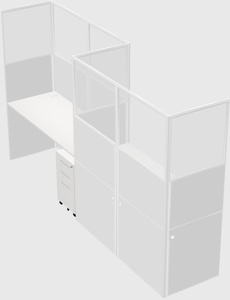 Rectangular cubicles