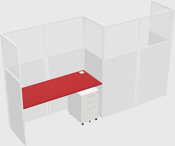 Rectangular cubicles