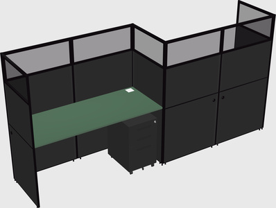 Rectangular cubicles