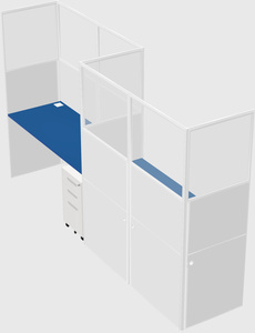Rectangular cubicles