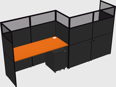 Rectangular cubicles